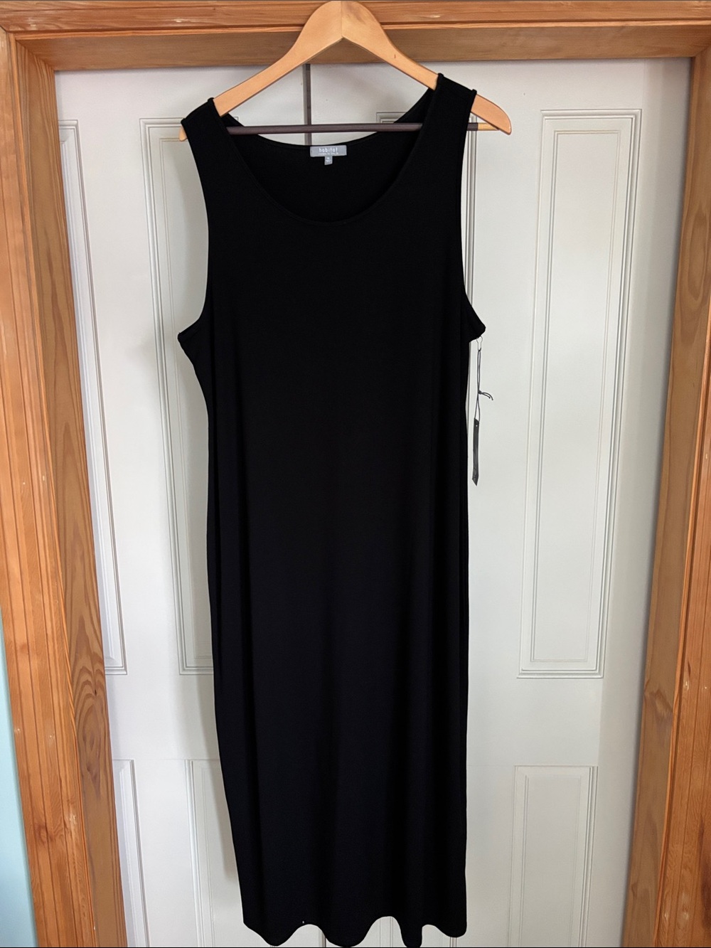 Habitat Black Sleeveless Maxi Tank Dress Known as “The One” Dress Size XL